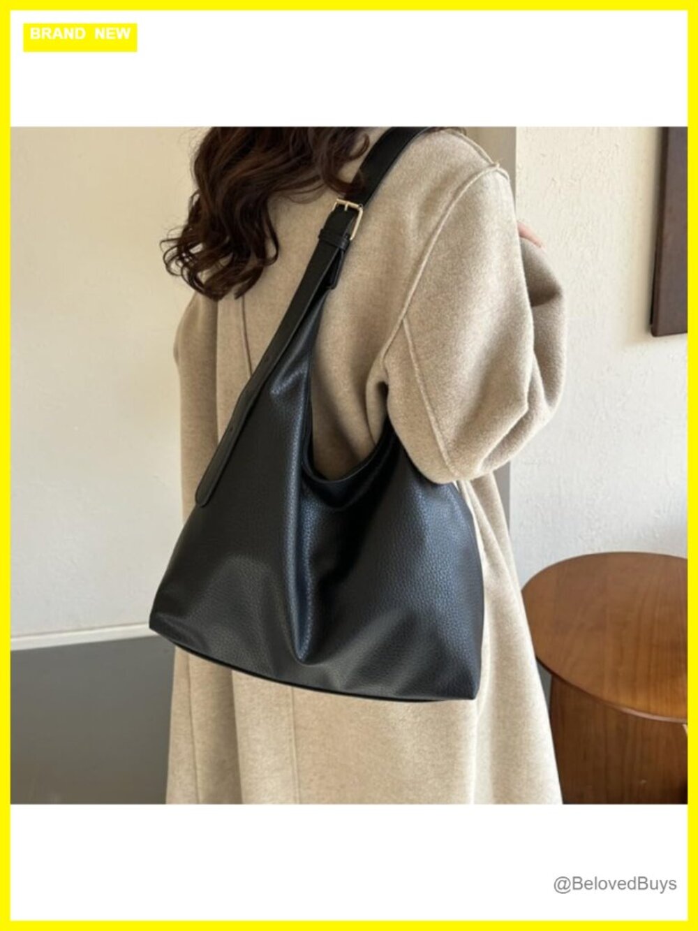 Women's Slouchy Shoulder Hobo Tote Bag Large Capacity Work Travel